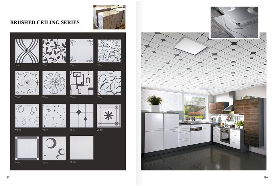 Aluminum clip ceiling