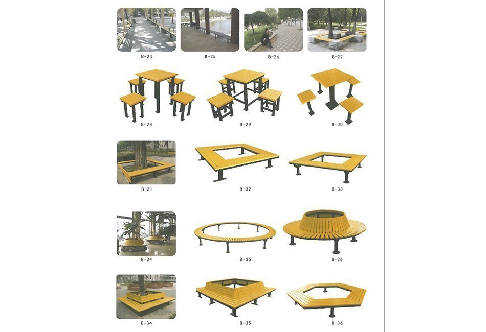 Outdoor Chair Trash Bin
