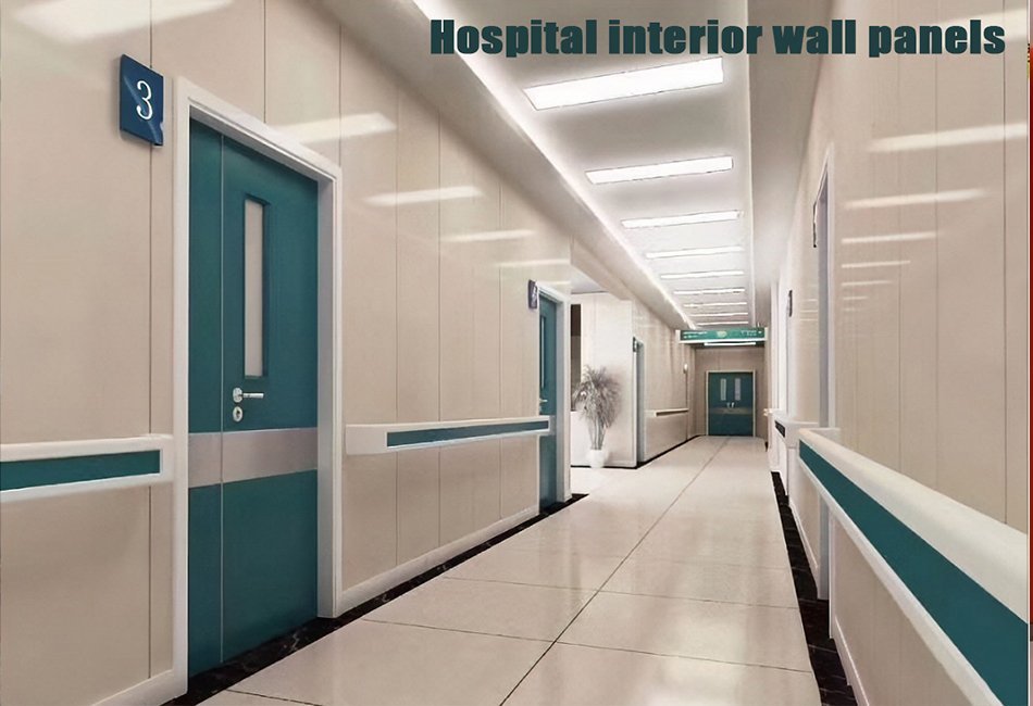 Medical interior wall panels