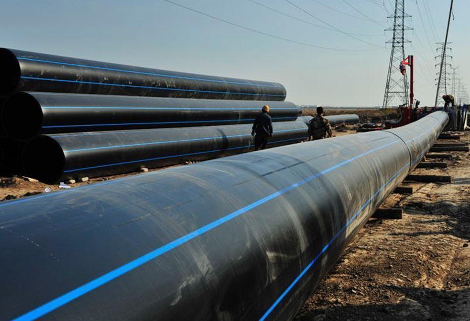 PE water supply pipe