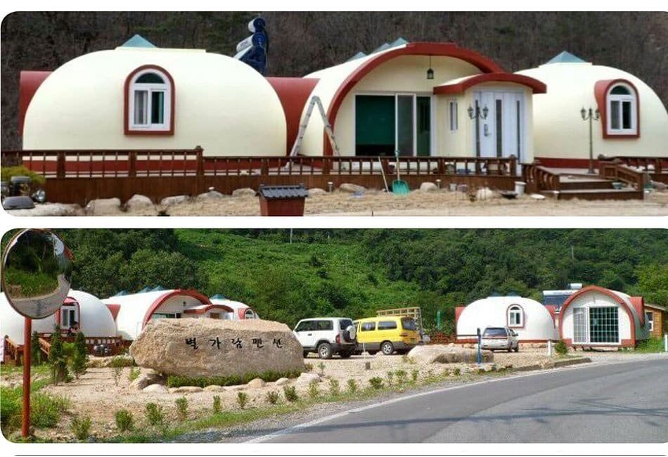 Popular Design Prefab Modular Mongolian Yurt shaped dome House