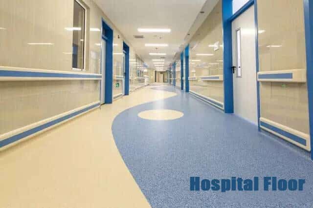 different hospital floors