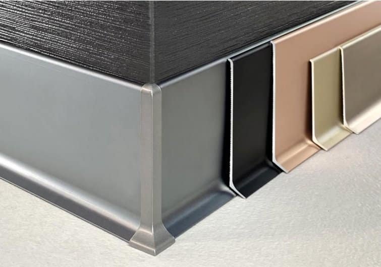 Aluminum baseboard