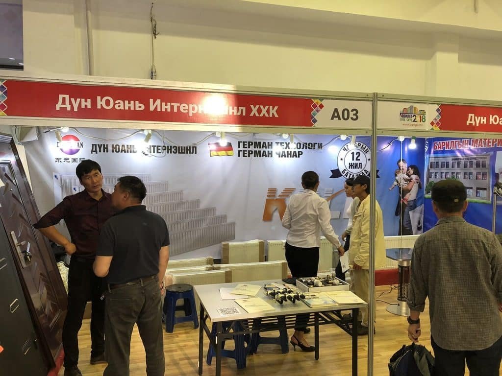 participate in Mongolian construction exhibitions