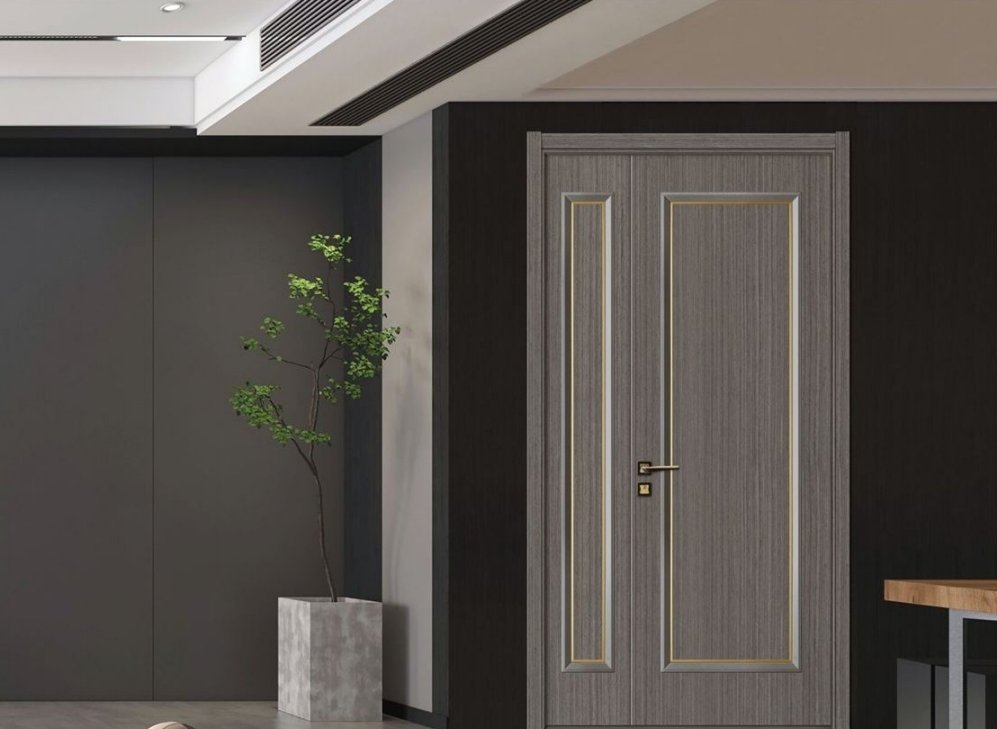painted interior door