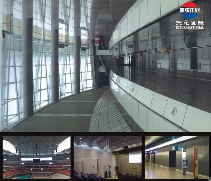 typical project of Dongweiyuanyu's Aluminum Cladding Panels