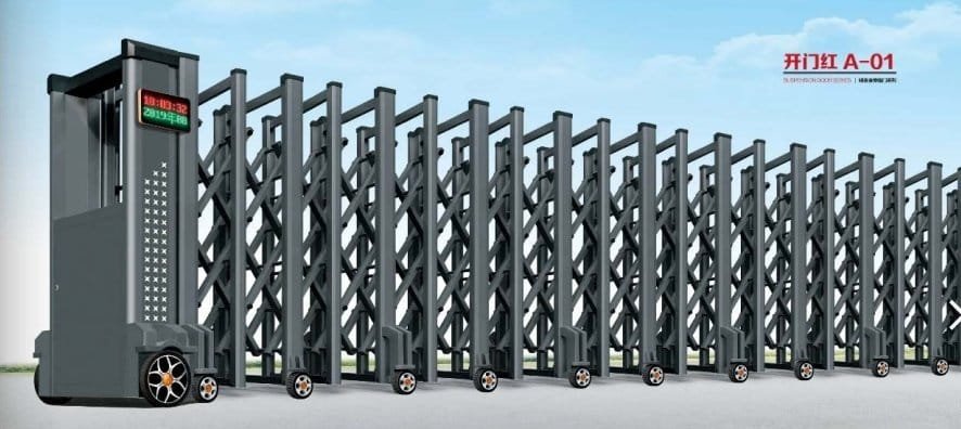 Automatic Retractable Gate supplied by Dongweiyuanyu
