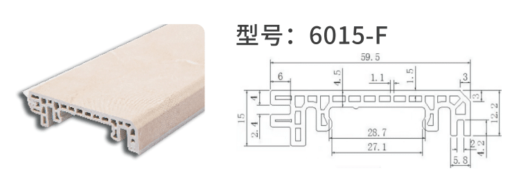 6cm skirting board
Model: 6015-F
