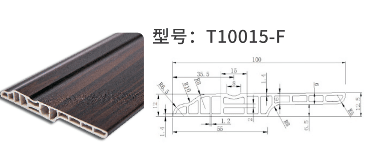 10 cm skirting board
Model: T10015-F