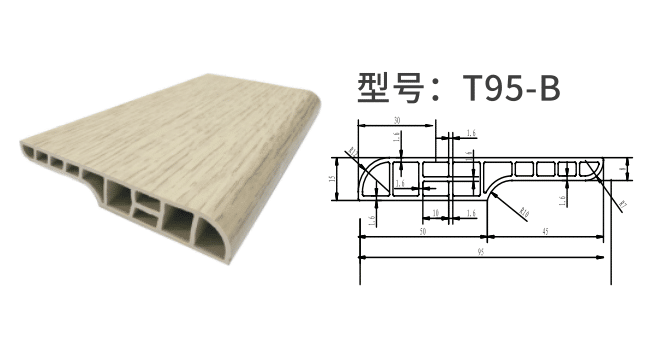10 cm skirting board
Model: T95-B