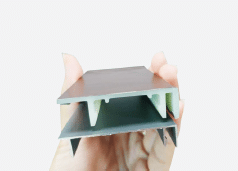 The thickness of the aluminum alloy material reaches 2MM.