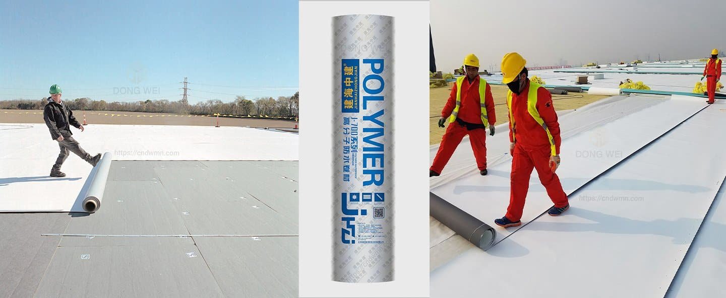 J-700B Polyurethane Vinyl PVC Waterproofing Material