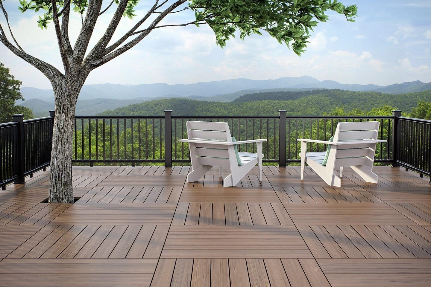 Co-extruded WPC Decking