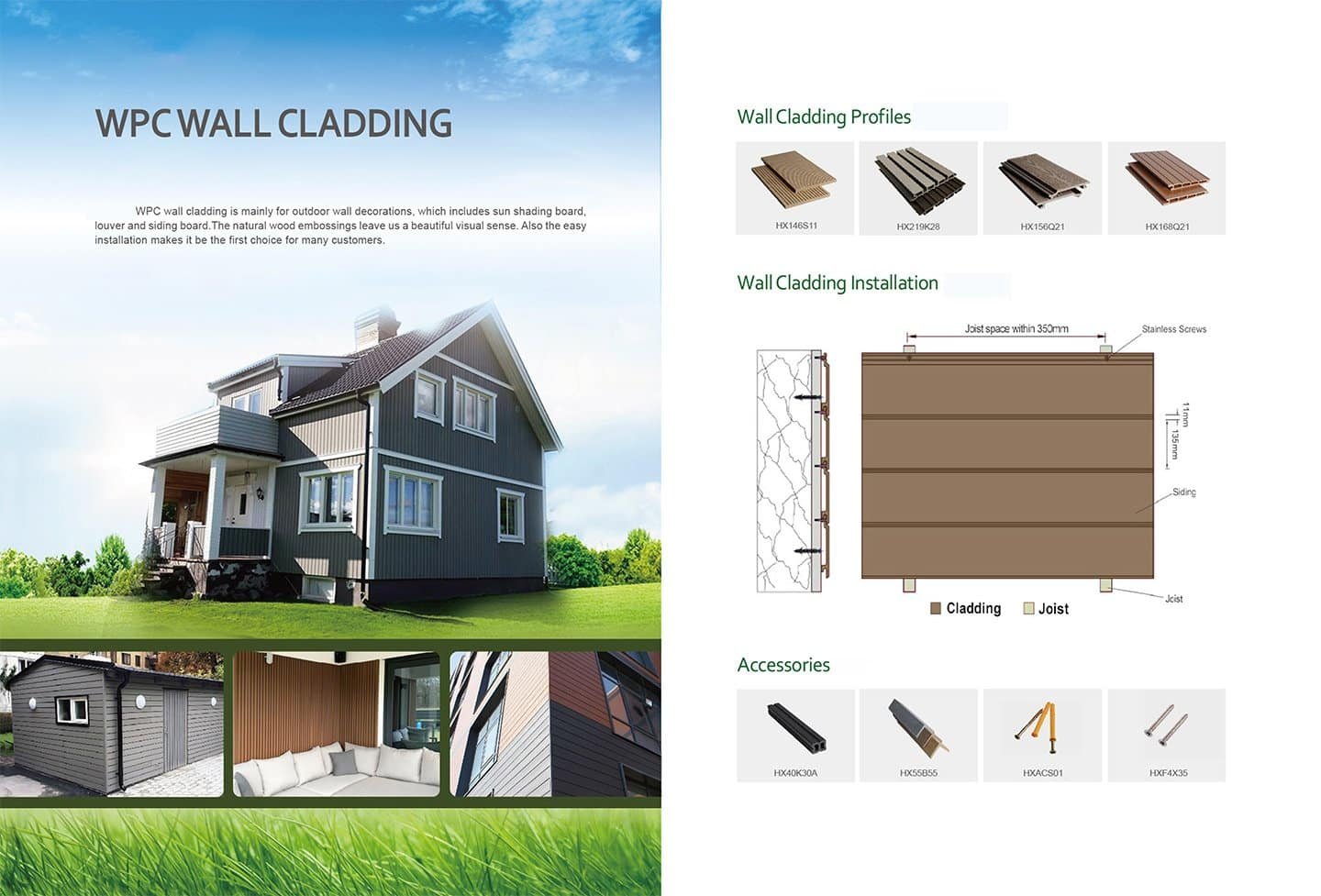 WPC Exterior Wall Cladding